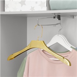 Плечики - вешалка для одежды, размер 42-44, цвет золотой