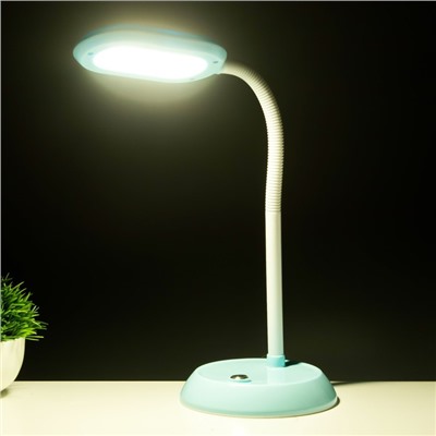 Настольная лампа "Пинки" LED 6Вт голубой 15х15х50 см RISALUX