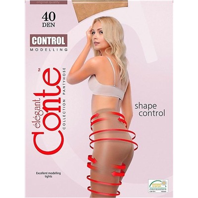 CON-Control 40/1 Колготки CONTE утяжка