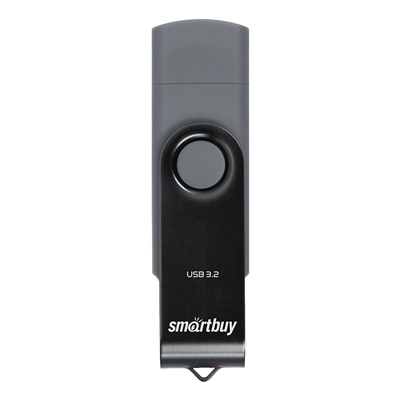Флэш накопитель USB 256 Гб Smart Buy Twist Dual Type-C/Type-A 3.1 (black)