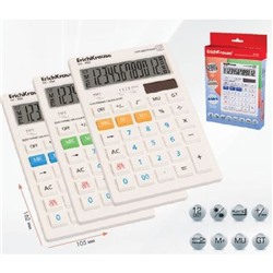 Калькулятор 12 разрядов White CC-352 Classic 40352 с цветными кнопками Erich Krause