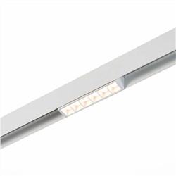 ST361.536.06 Магнитный трековый светильник белый LED 1*6W 3000K 532Lm Ra>80 36° IP20 L115xW22xH44 48V