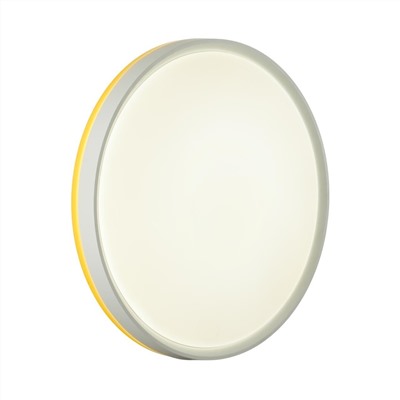 7709/DL COLOR SN 100 Светильник пластик/белый/желтый LED 48Вт 4000К D400 IP43 KEZO YELLOW