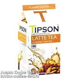 чай Tipson Latte Tea тайкий миндальный, 30 пакетов