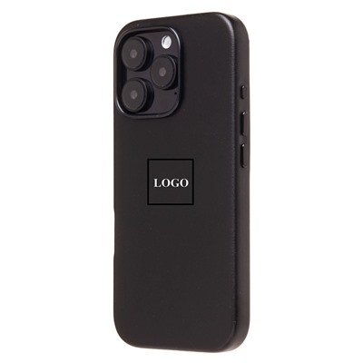 Чехол-накладка ORG SM002 экокожа SafeMag для "Apple iPhone 16 Pro" (black) (234499)