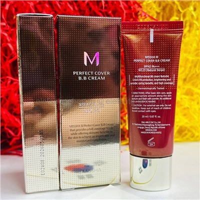 ББ крем Missha M Perfect Cover BB Cream SPF42/PA+++ #23 20ml (13)