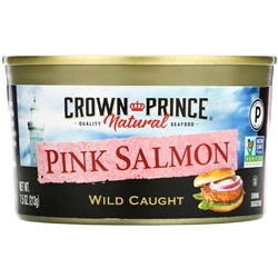 Crown Prince Natural, Pink Salmon, Wild Caught, 7.5 oz (213 g)