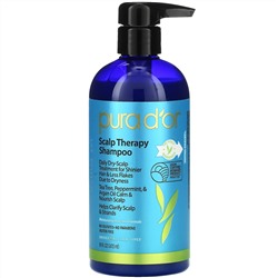 Pura D'or, Scalp Therapy Shampoo, шампунь для ухода за кожей головы, 473 мл (16 жидк. унций)