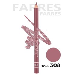 Farres Карандаш для губ матовый пыльная роза MB011-308