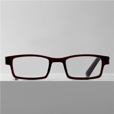 Готовые очки GA0186 (Цвет: C2 Кофейный; диоптрия: +1;тонировка: Нет)