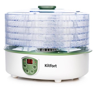 Сушилка для овощей Kitfort KT-1902, 250 Вт, 5 ярусов, белая