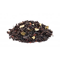 Чай Gutenberg  чёрный ароматизированный "Малина со сливками"