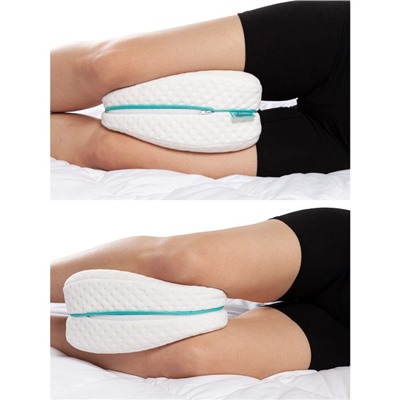 Подушка анатомическая, для ног и коленей, размер 22x24 см