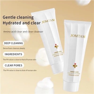 JOMTAM Очищающая пенка для лица с аминокислотой Amino Acid Clean 120 гр