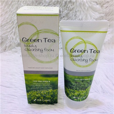 Пенка 3W Clinic Green Tea Lovely Cleansing Foam (125)