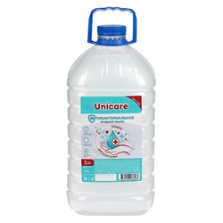 Жидкое мыло Unicare, антибактериальное, 5 л