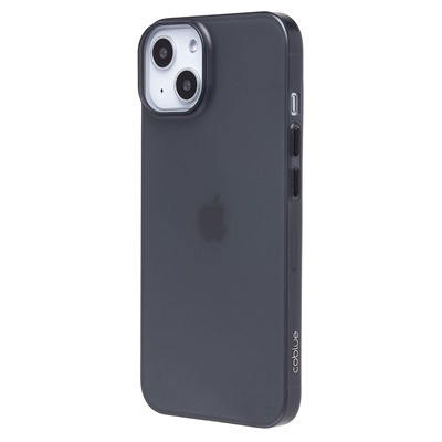 Чехол-накладка - PC091 для "Apple iPhone 14/iPhone 13" (matte transparent/black)