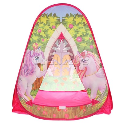 Палатка детская игровая "Единороги" в сумке
