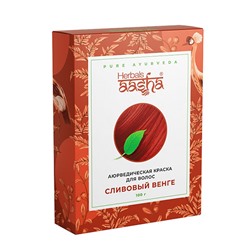 Аюрведическая краска для волос "Сливовый венге" Aasha Herbals, 100 г