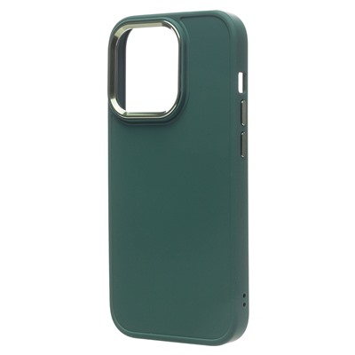 Чехол-накладка - SC311 для "Apple iPhone 14 Pro" (green) (210225)