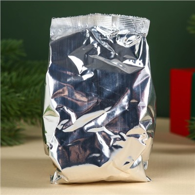 Новый год! Чай чёрный в подарочном мешочке «Счастья» с имбирным пряником, 100 г.