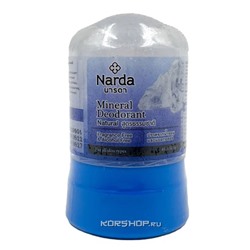 Дезодорант кристаллический минеральный натуральный Narda, Таиланд, 45 г Акция