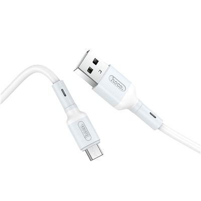 Кабель USB - micro USB Hoco X65 Prime  100см 2,4A  (white)