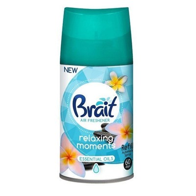 Освежитель воздуха BRAIT Freshmatic Relaxing Moments Сменный баллон 250мл (совместим с AirWick)