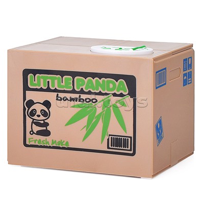 Копилка "Панда-воришка" в коробке