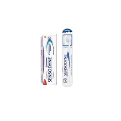 Sensodyne Зубная щетка Бережный уход + Зубная паста 75мл Мгновенный эффект в подарок