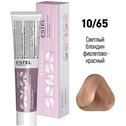 Крем-краска для волос 10/65 Светлый блондин фиолетово-красный DeLuxe Sense ESTEL 60 мл