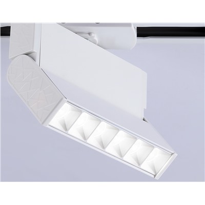 Светильник светодиодный трековый GL6812 WH белый LED 6W 4200K 24° 115*22*87