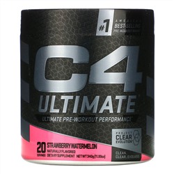 Cellucor, C4 Ultimate Pre-Workout Performance, Strawberry Watermelon, 11.99 oz (340 g)