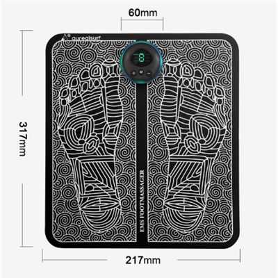 Тренажёр-миостимулятор EMS Foot Massager для стоп, массажер для ног