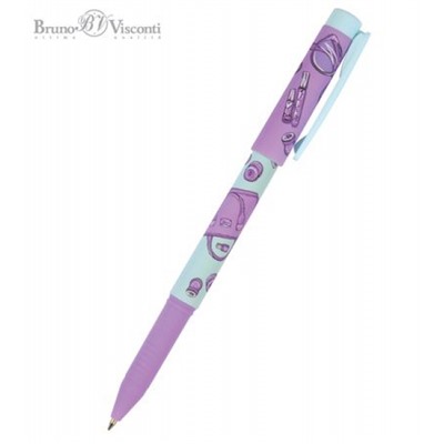 Ручка шариковая 0.7 мм "FreshWrite.Life Style. Lilac dream" синяя 20-0214/83 Bruno Visconti