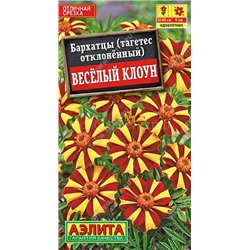 Бархатцы Веселый клоун  отклон. (Аэлита)