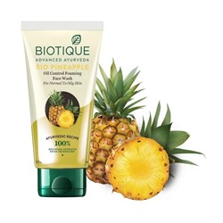 Bio Pineapple Oil Balance Face Wash/ Биотик Био Ананас Гель Для Лица, Балансирующий Жирность Кожи 100мл