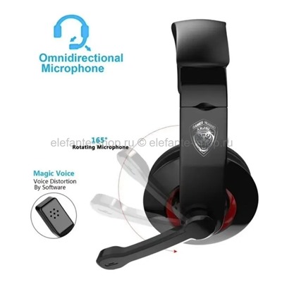 Игровые наушники Headphone Stereo Gaming J08 (15)