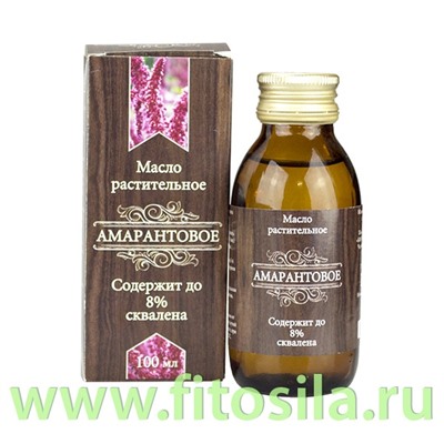 Амарантовое масло, 100 мл, т. м. "ORGANIC"