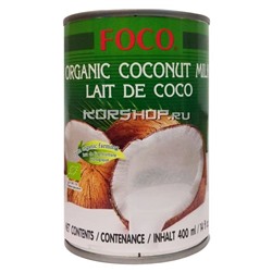 Органическое кокосовое молоко Foco 10-12%, Таиланд, 400 мл Акция