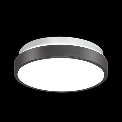 3012/AL MINI SN 046 Светильник пластик/белый/черный LED 12Вт 4000K D200 IP43 SMALLI