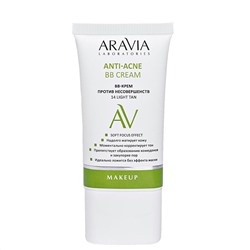 406591 ARAVIA Laboratories " Laboratories" BB-крем против несовершенств 14 Light Tan Anti-Acne BB Cream, 50 мл