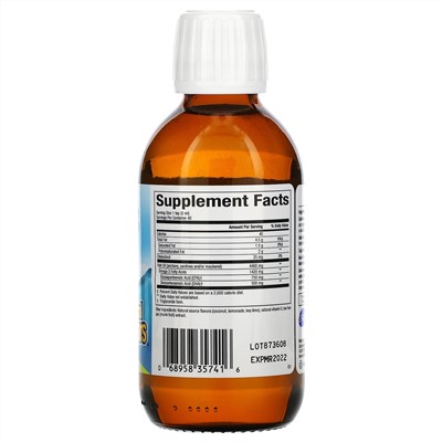 Natural Factors, Omega-3, 750 mg EPA, 500 mg DHA, Coconut Lime, 6.76 fl oz (200 ml)