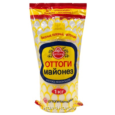 Майонез Оттоги/Ottogi, Корея 1 кг Акция