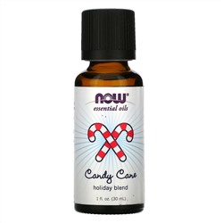 Now Foods, Essential Oils, Candy Cane Holiday Blend, 1 fl oz (30 ml)
