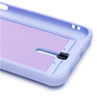 Чехол-накладка - SC304 с картхолдером для "Samsung SM-A135 Galaxy A13 4G" (light violet) (208717)