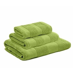 Махровое полотенце "Конфетти"-зеленый 70*130 см. хлопок 100%