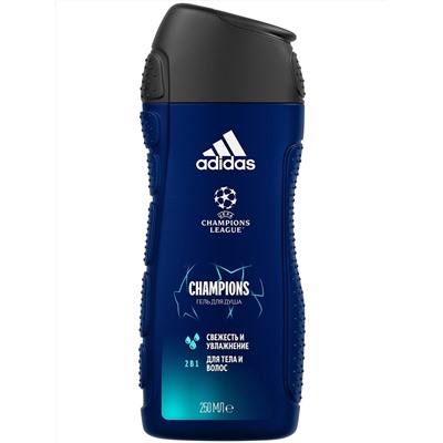 Гель для душа и Шампунь Adidas Uefa Champions League Champions Edition. 250мл