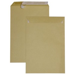 Пакет почтовый C4 UltraPac 229х324 мм коричневый крафт, отр. лента, 90г/м2 161150