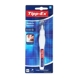 Ручка-корректор 8мл, BIC "Tipp-Ex Shake'n Squeeze", с металлическим наконечником
